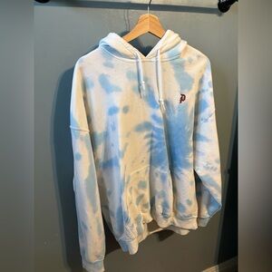 Primitive sky blue hoodie Naruto